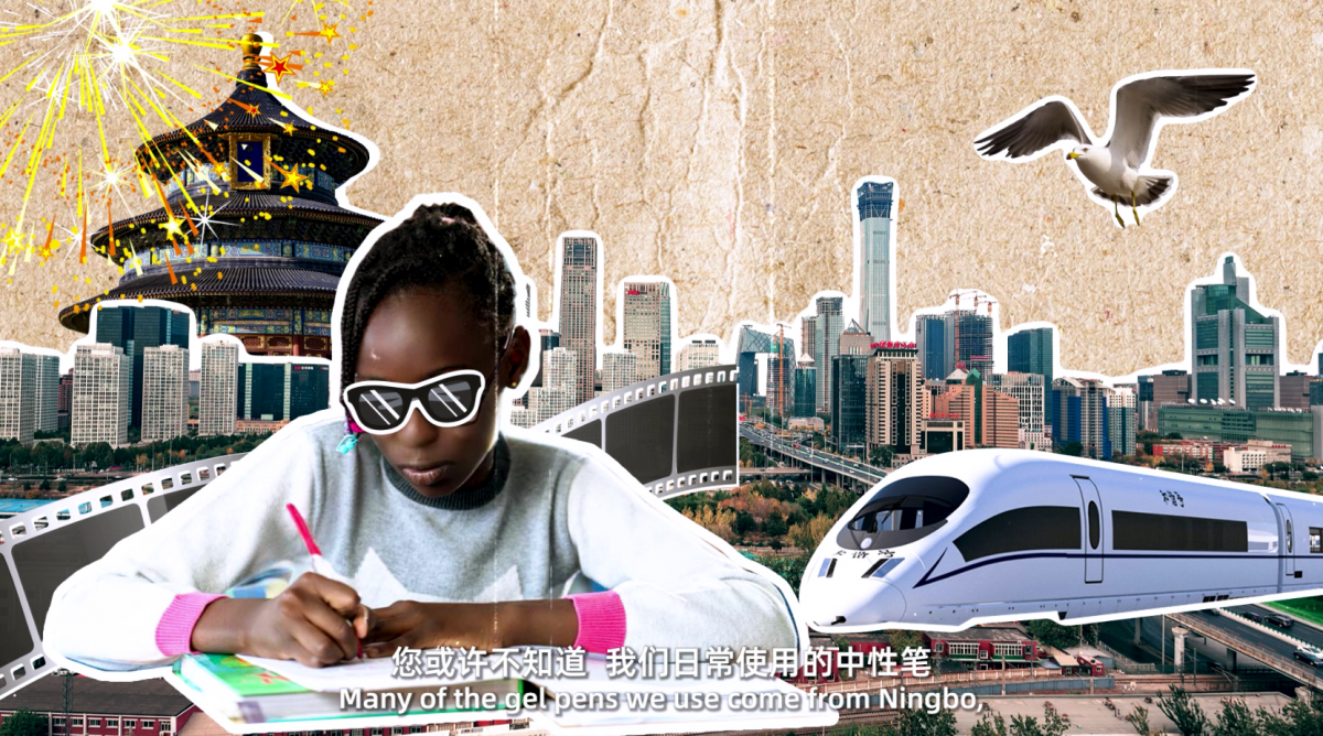 How do Chinese pens get to desks around the world?